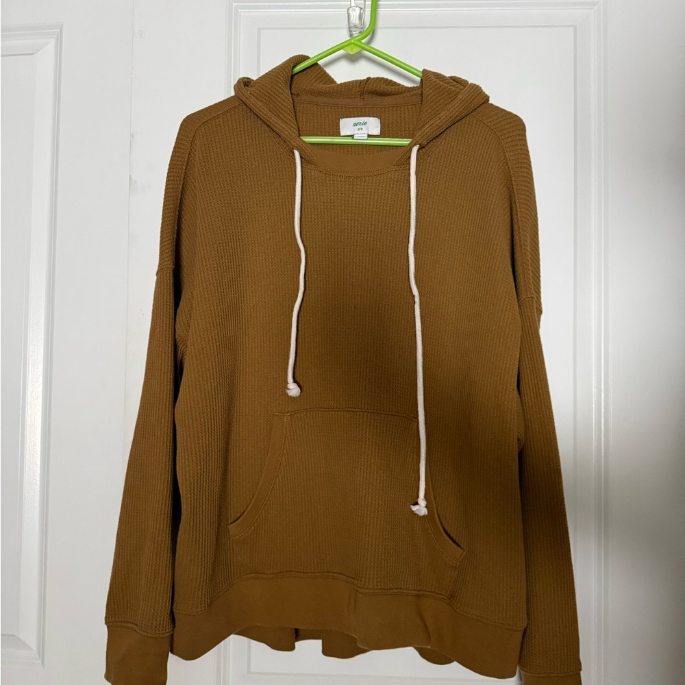 Aerie Waffle Knit Hoodie